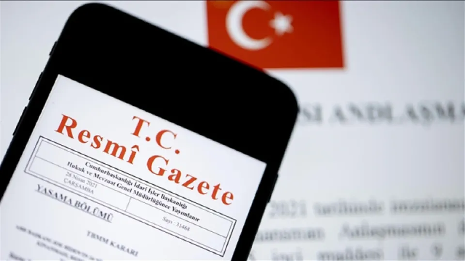 Resmi Gazete'de bugün (08.02.2026)