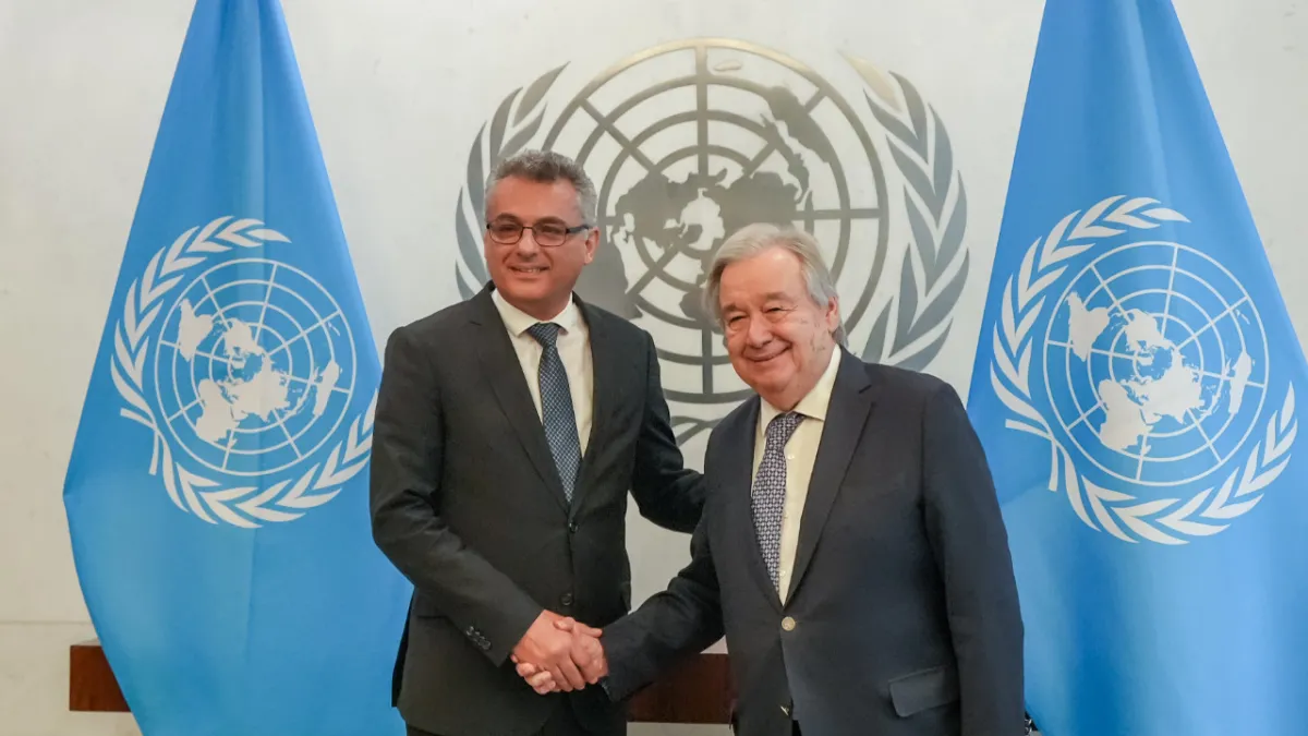 KKTC Cumhurbaşkanı, BM Genel Sekreteri ile görüştü