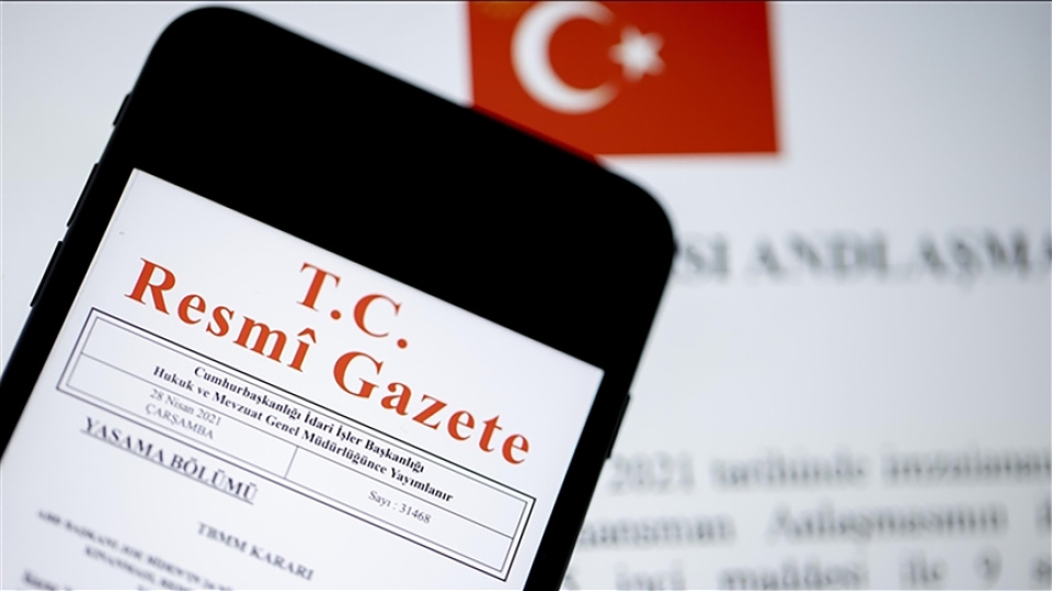 Resmi Gazete'de bugün (14.02.2026) haber görseli