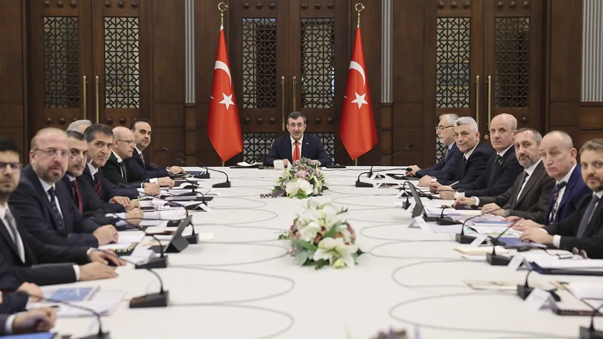 Cumhurbaşkanı Yardımcısı Yılmaz: YOİKK’te 26 eylemin yüzde 50’si tamam haber görseli