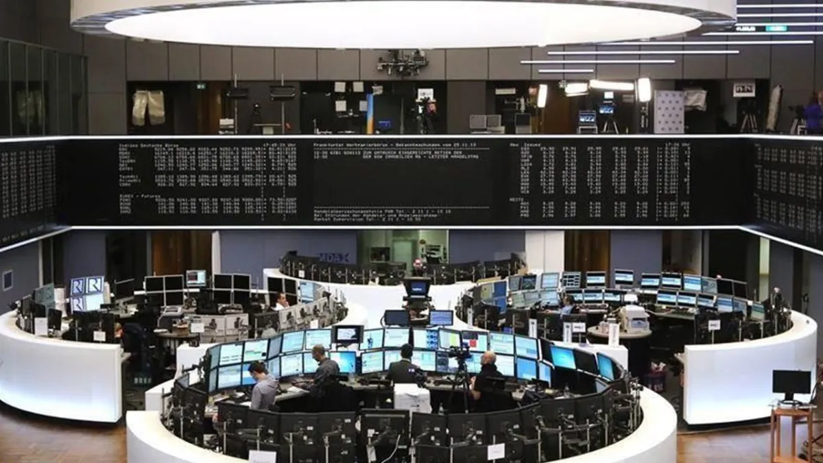 Avrupa borsaları yükselişle kapandı haber görseli