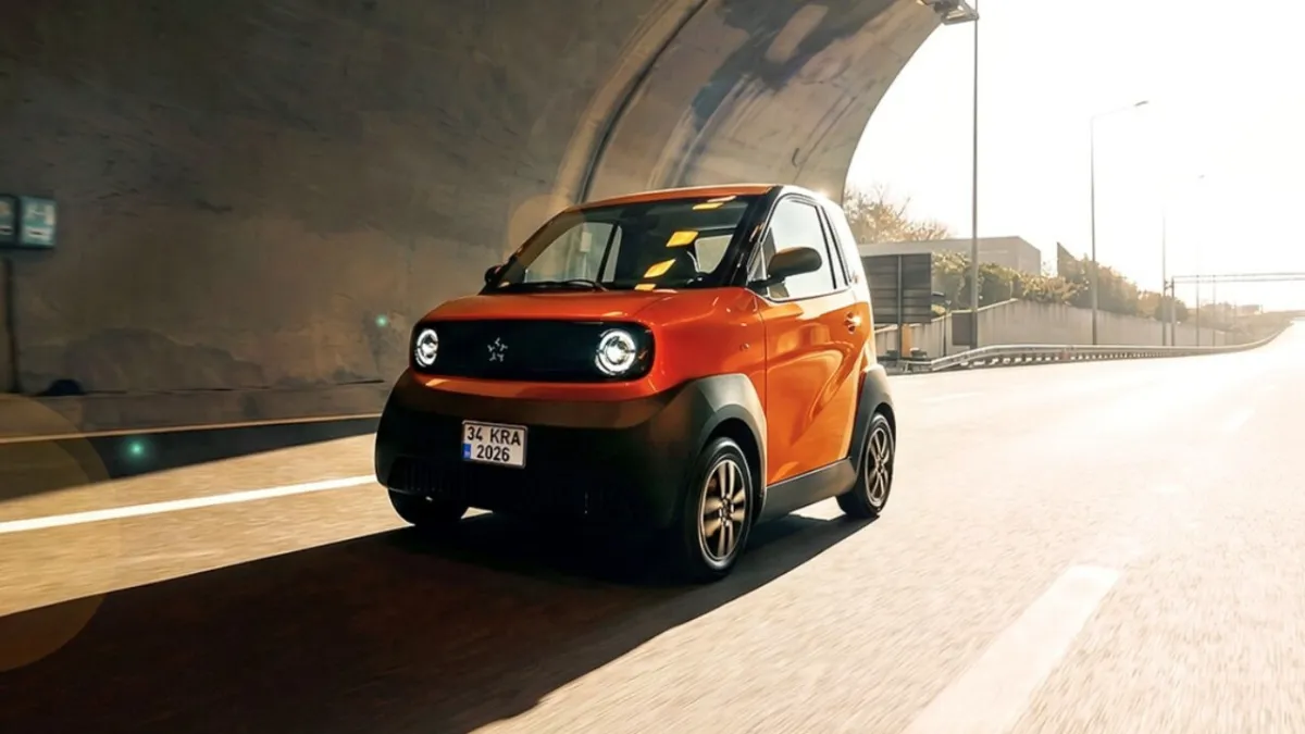 En ucuz yerli elektrikli otomobil tanıtıldı: Fiyatı 1 milyon TL'nin altında haber görseli