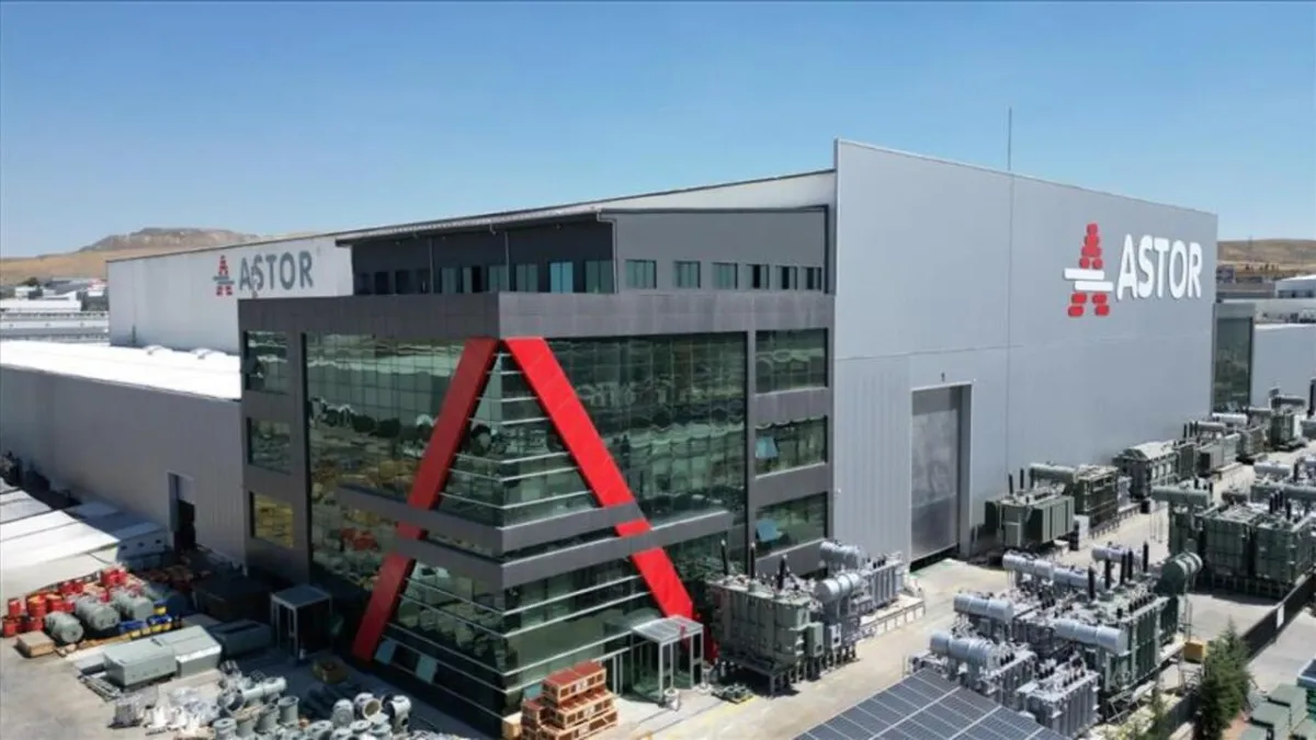 Astor Enerji’den Avrupa hamlesi: İspanya’da fabrika satın alıyor, üretime başlıyor