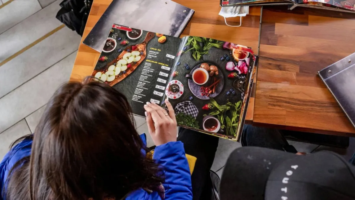 Restoran ve kafelerde yeni dönem: Menüde içerik belirtmek zorunlu