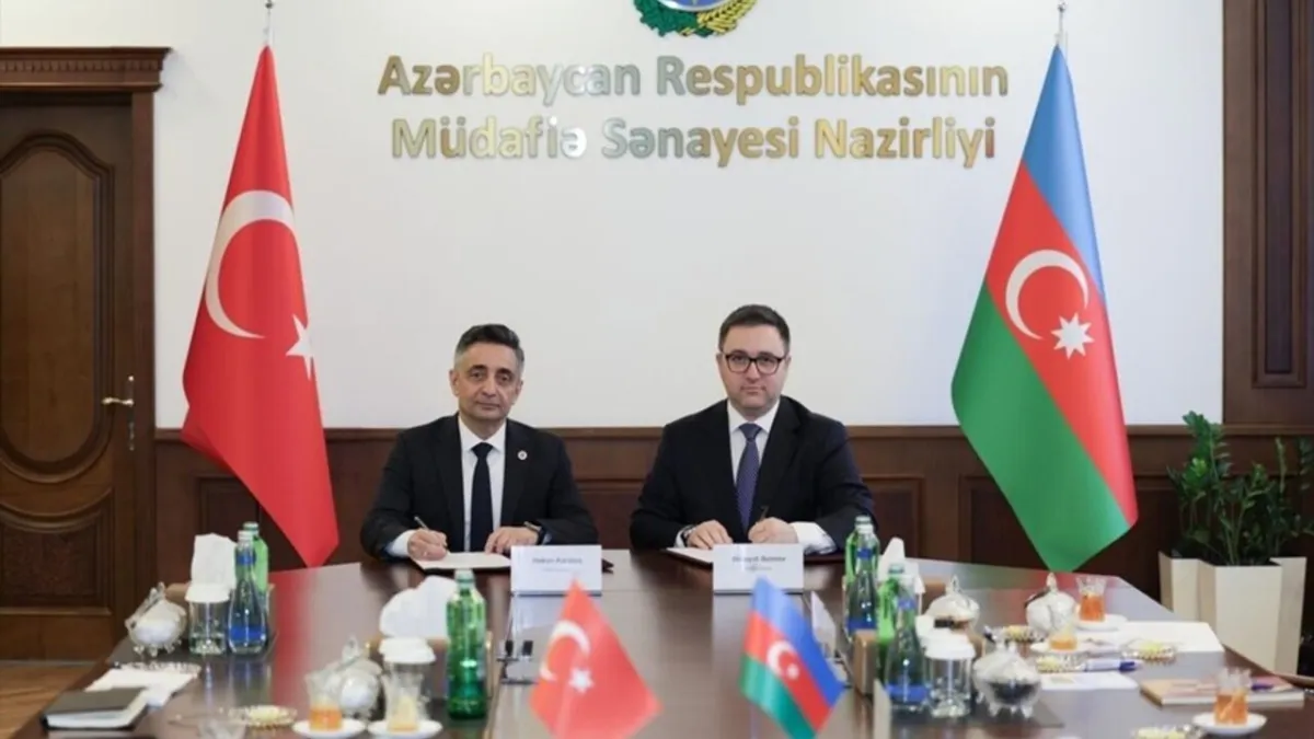 Türkiye ile Azerbaycan arasında savunma sanayisinde stratejik işbirliği haber görseli