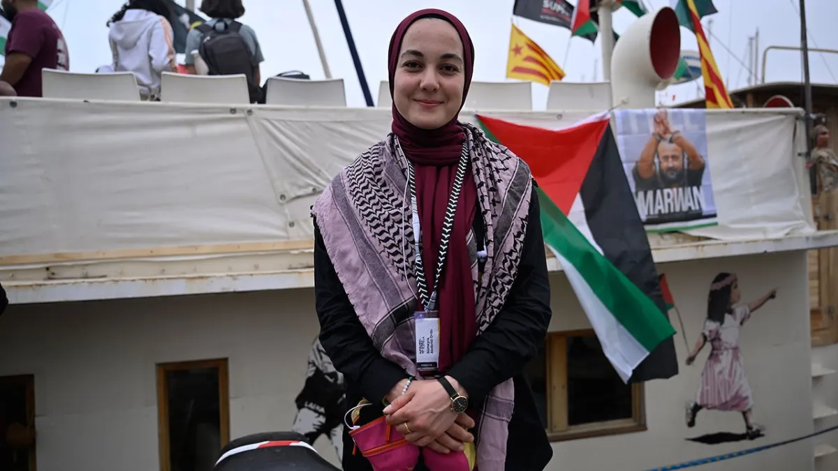 Küresel Sumud Filosu aynı hedef ve genişleyen stratejisiyle Gazze'ye doğru yola çıkıyor haber görseli