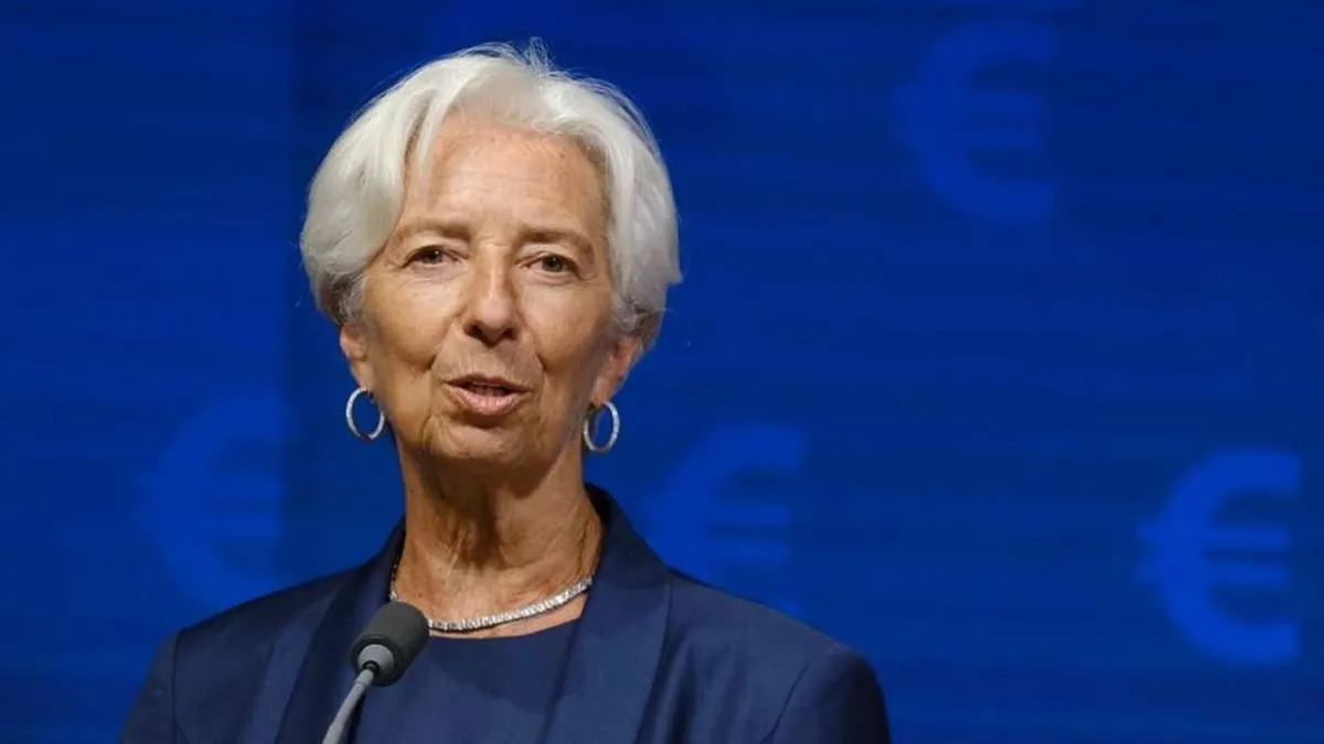 ECB Başkanı Lagarde: Petrol kaynaklı enflasyon şokunun kalıcılığı için erken haber görseli