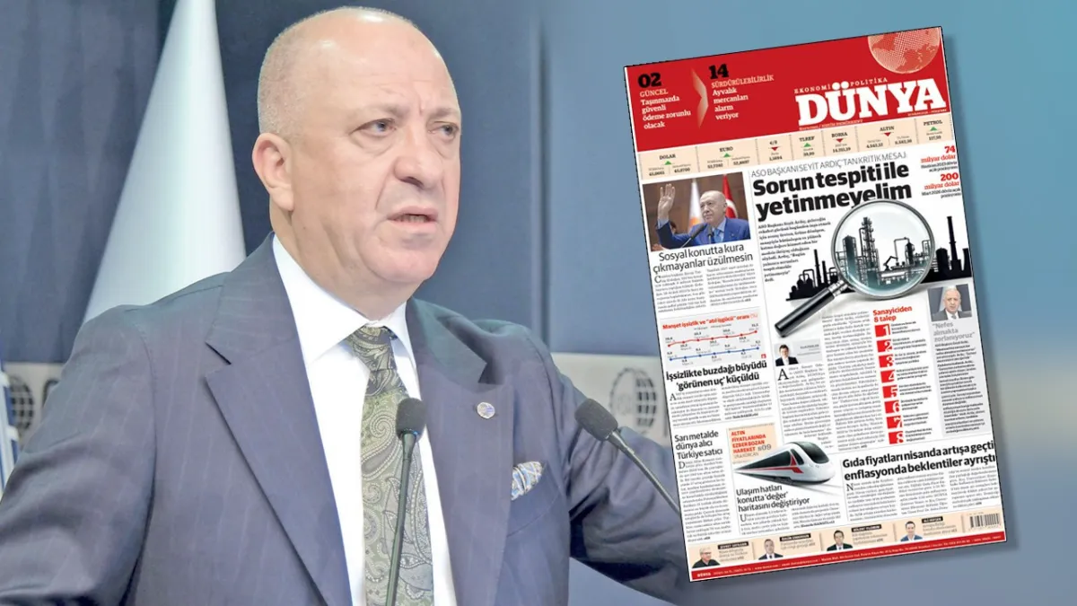 ASO Başkanı Seyit Ardıç: Sorun tespiti ile yetinmeyelim