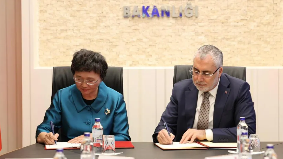 Çin ile Türkiye arasında mutabakat zaptı