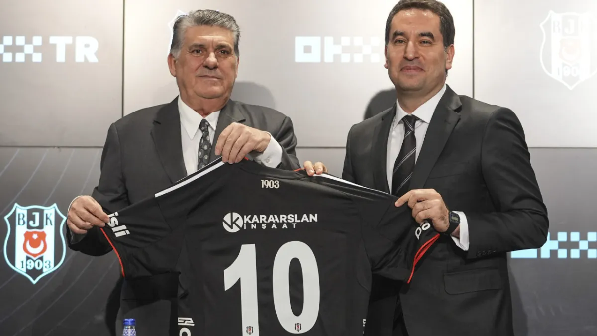 Beşiktaş kripto para borsası OKX ile imzayı duyurdu