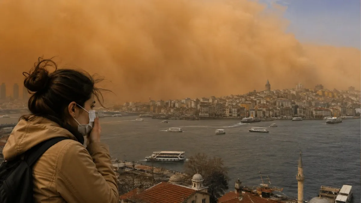 Türkiye’de sahra alarmı! 10 gün sürecek çöl tozu dalgası geliyor