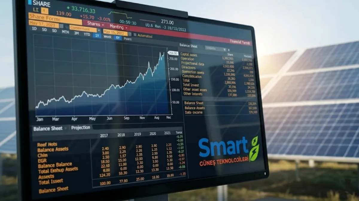 Smart Güneş Teknolojileri ilk çeyrekte 62 milyon TL net dönem karı bildirdi