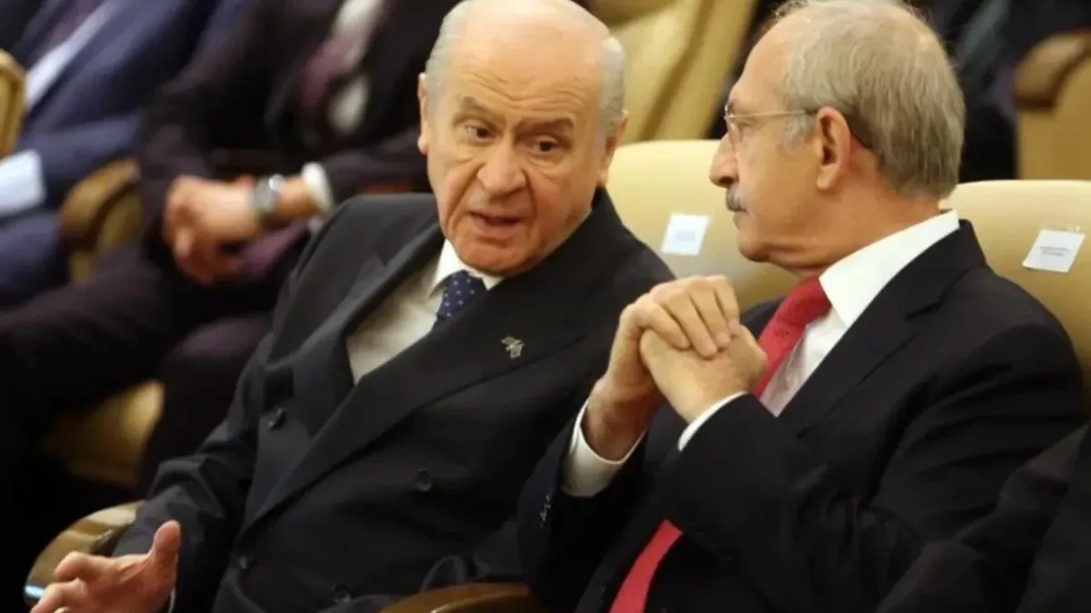 Son dakika: Devlet Bahçeli Kemal Kılıçdaroğlu ile görüştü