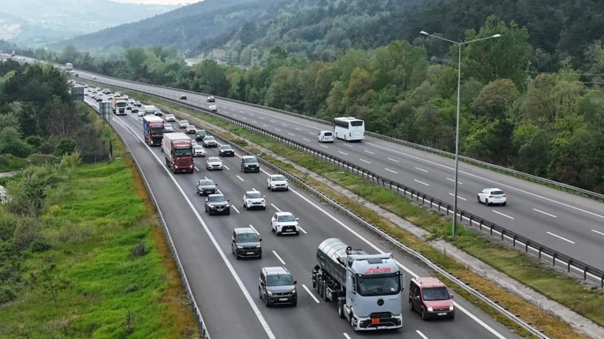 Bolu’da Kurban Bayramı dönüşü ağır vasıtalara geçit yok